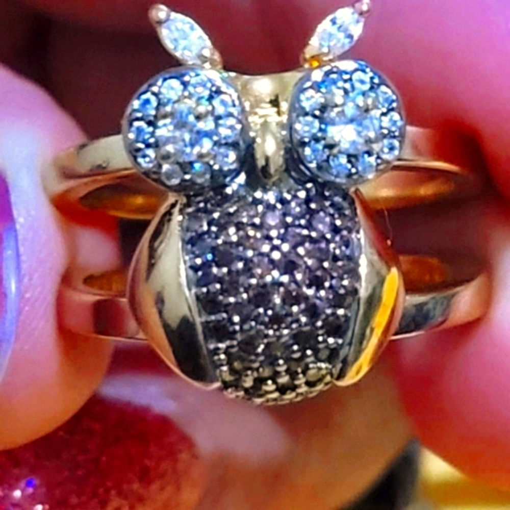 Henri Bendel 🦉 OWL RING - Picture 2 of 6